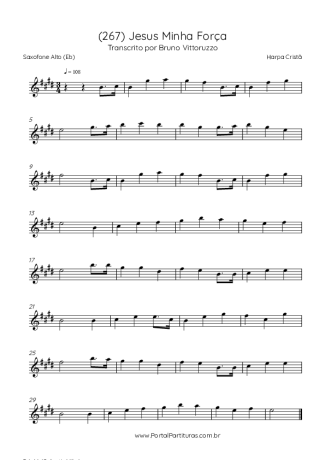 Harpa Cristã  score for Alto Saxophone