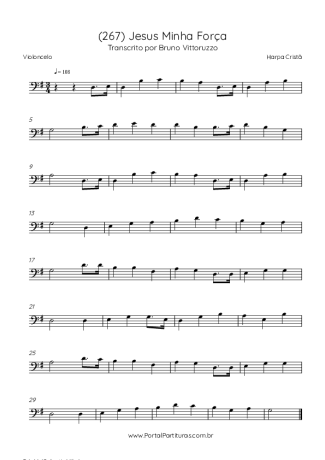 Harpa Cristã  score for Cello