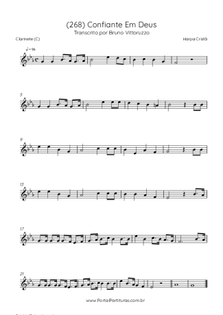 Harpa Cristã  score for Clarinet (C)