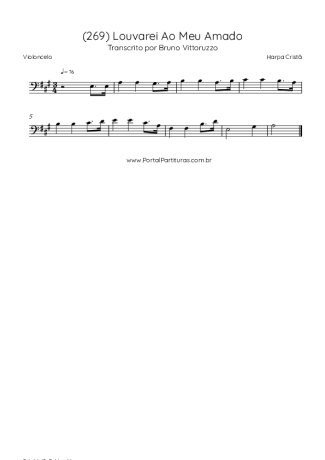 Harpa Cristã  score for Cello