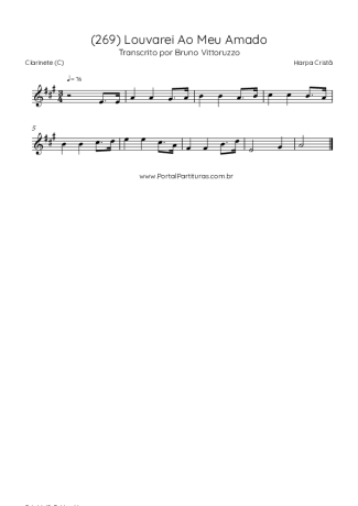 Harpa Cristã  score for Clarinet (C)