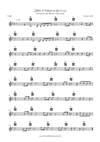Harpa Cristã  score for Acoustic Guitar