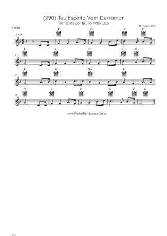 Score for Acoustic Guitar