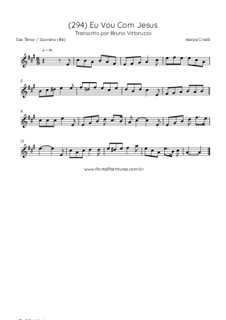 Score for Tenor Saxophone Soprano (Bb)