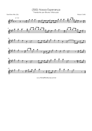Score for Alto Saxophone