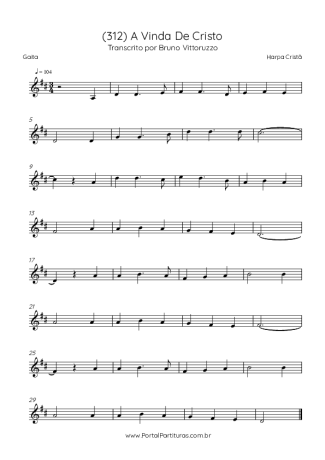 Harpa Cristã  score for Harmonica