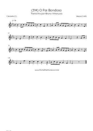 Score for Clarinet (C)
