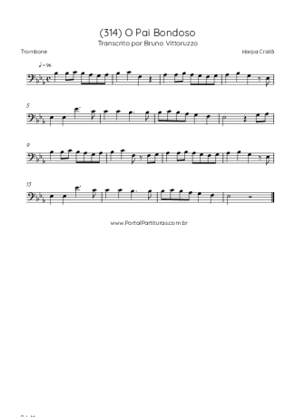 Harpa Cristã (314) O Pai Bondoso score for Trombone