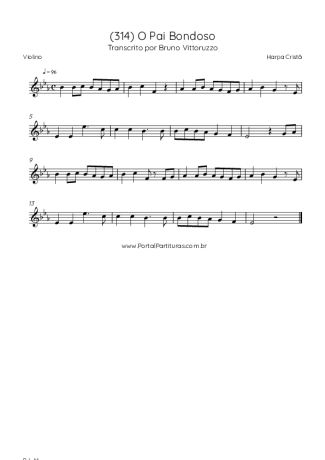 Score for Violin