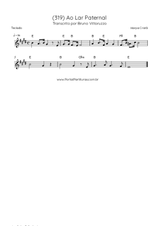 Harpa Cristã  score for Keyboard