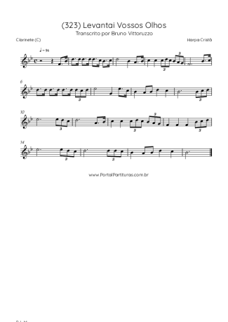 Score for Clarinet (C)