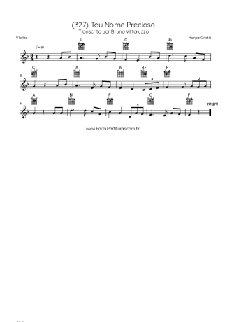 Score for Acoustic Guitar