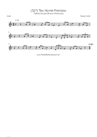 Score for Harmonica