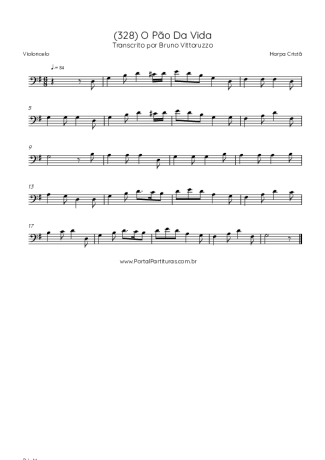 Harpa Cristã  score for Cello