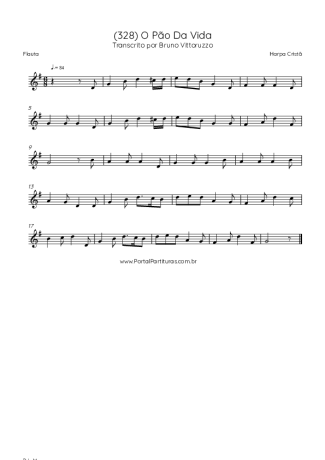 Harpa Cristã  score for Flute