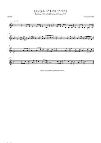 Score for Violin