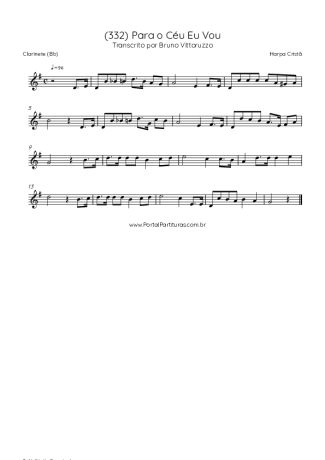Score for Clarinet (Bb)
