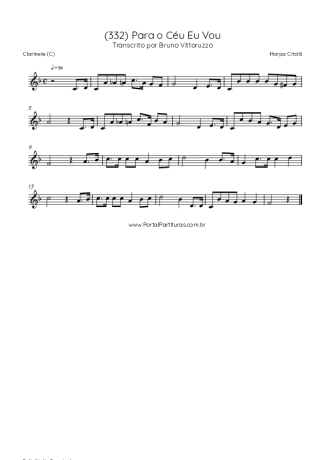 Harpa Cristã  score for Clarinet (C)