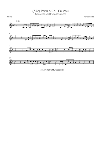 Harpa Cristã  score for Flute