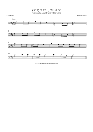 Score for Cello
