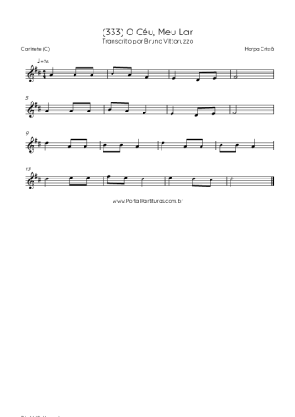 Score for Clarinet (C)