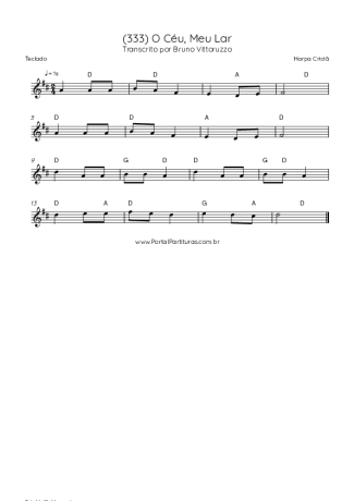 Harpa Cristã  score for Keyboard