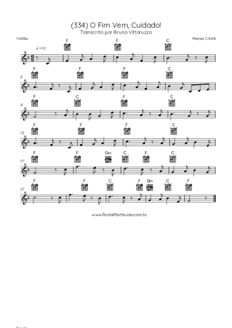 Score for Acoustic Guitar