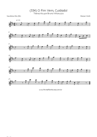 Score for Alto Saxophone
