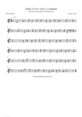 Score for Clarinet (Bb)