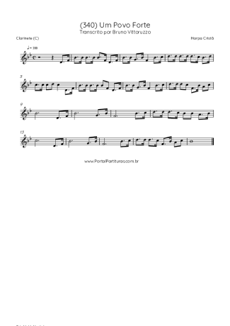 Score for Clarinet (C)