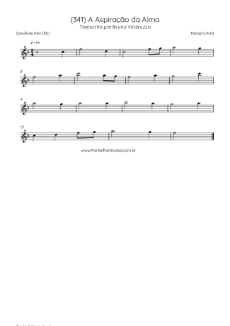 Score for Alto Saxophone