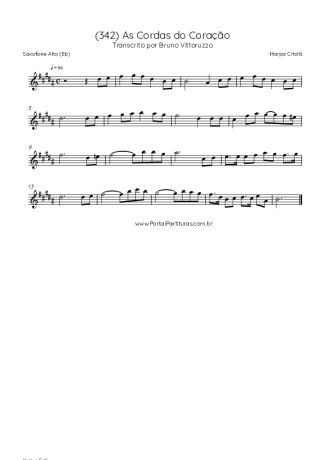 Score for Alto Saxophone