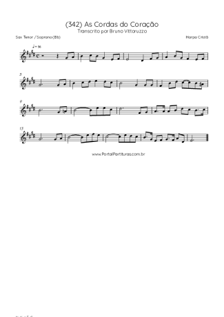 Score for Tenor Saxophone Soprano (Bb)