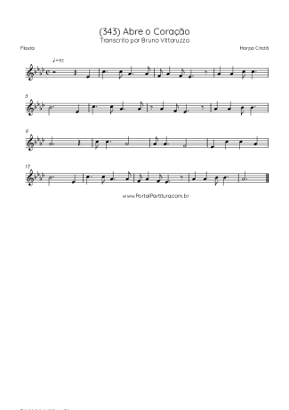Score for Flute