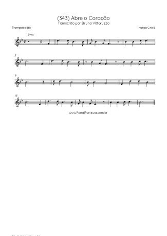 Score for Trumpet