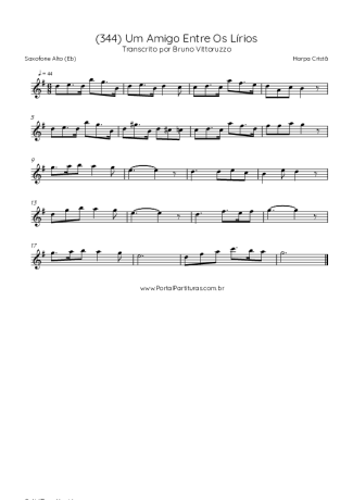 Score for Alto Saxophone