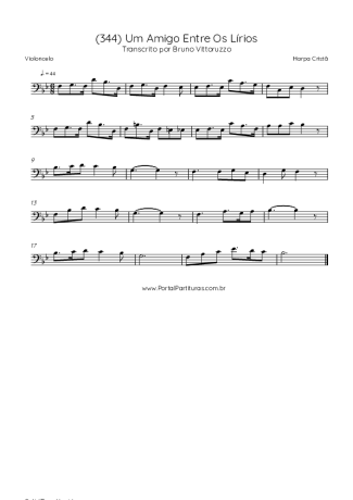 Score for Cello