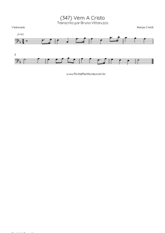 Score for Cello