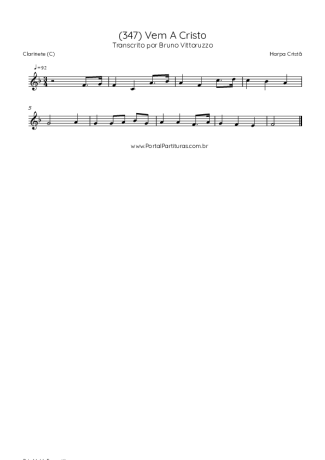Score for Clarinet (C)