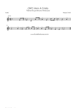 Score for Harmonica