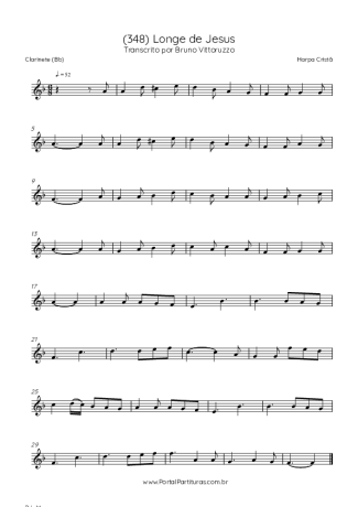 Score for Clarinet (Bb)