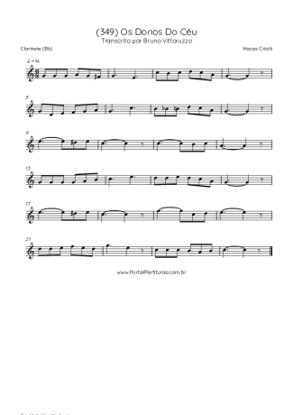 Score for Clarinet (Bb)