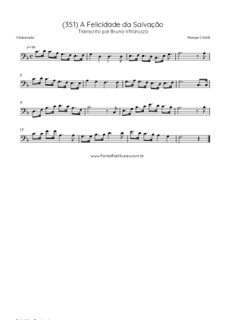 Score for Cello