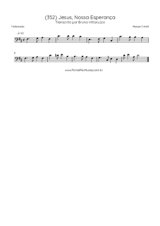 Score for Cello