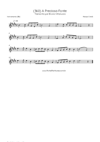Score for Tenor Saxophone Soprano (Bb)