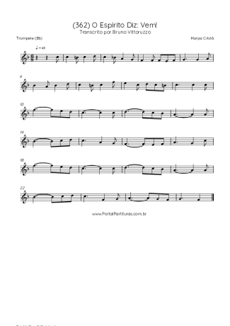 Score for Trumpet