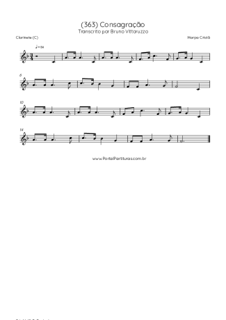 Score for Clarinet (C)