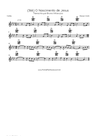 Score for Acoustic Guitar