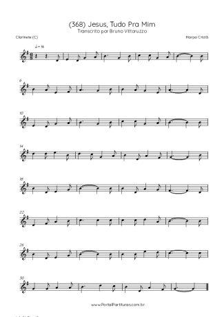 Score for Clarinet (C)