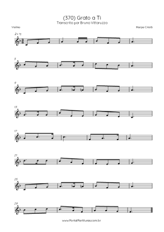 Score for Violin